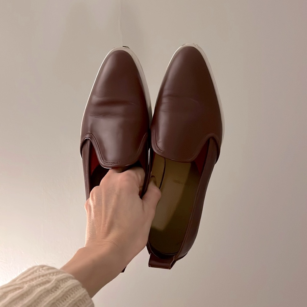 Everlane Oxblood Loafers